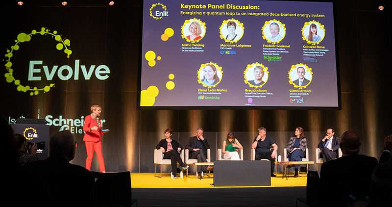 Enlit Europe 2024 Summit Evolve stage