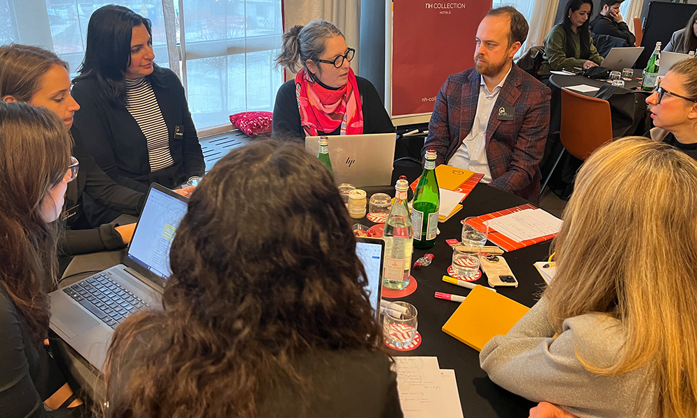 Enlit Europe 2024 Impact Circle Meeting EU Projects Table