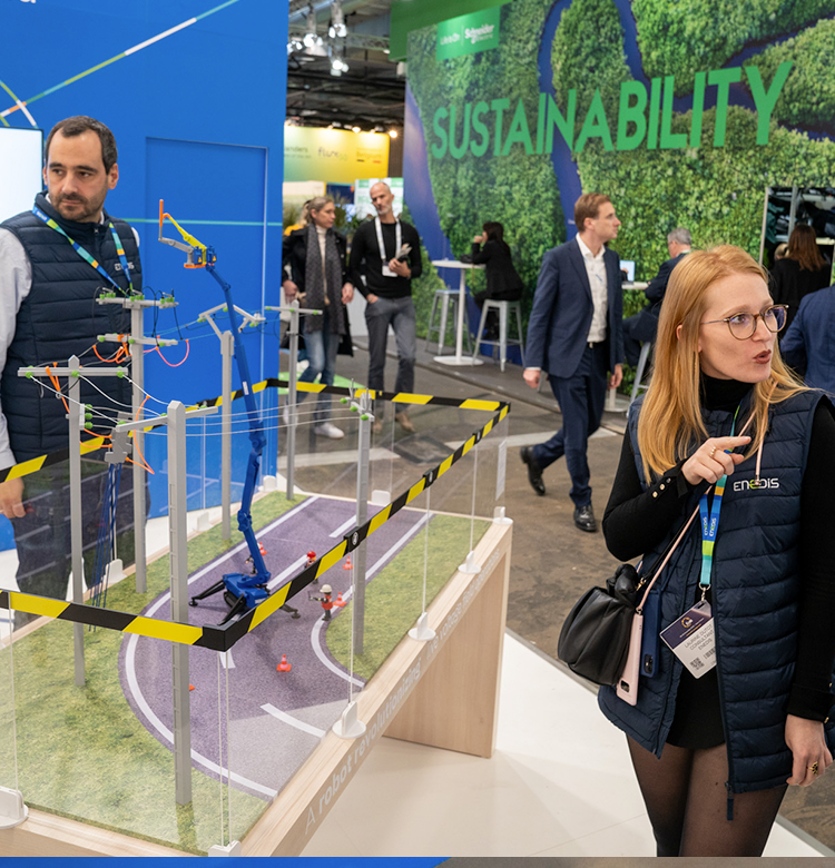 Enlit Europe 2024 exhibition