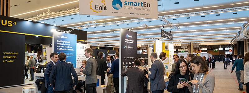 Enlit Europe 2024 demand side flexibility smartEn pavilion