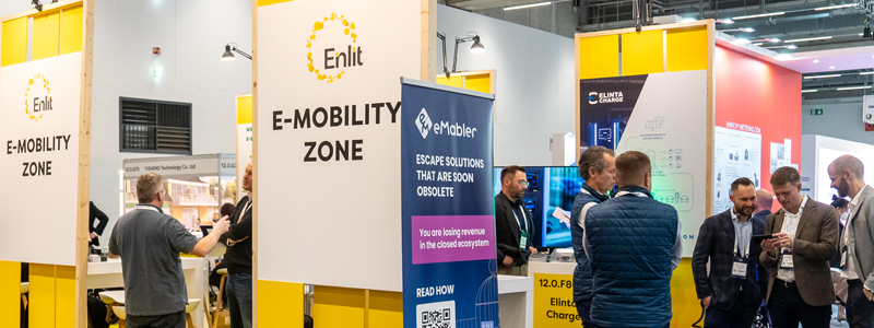 Enlit Europe 2024 E-Mobility Zone