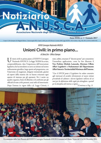 "Anteprima 01 notiziario gennaio 2017" publication cover image