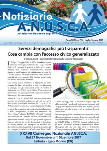 "Anteprima 07 08 notiziario luglio agosto 2017 online" publication cover image