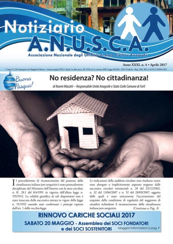 "Anteprima 04 notiziario aprile 2017 online" publication cover image