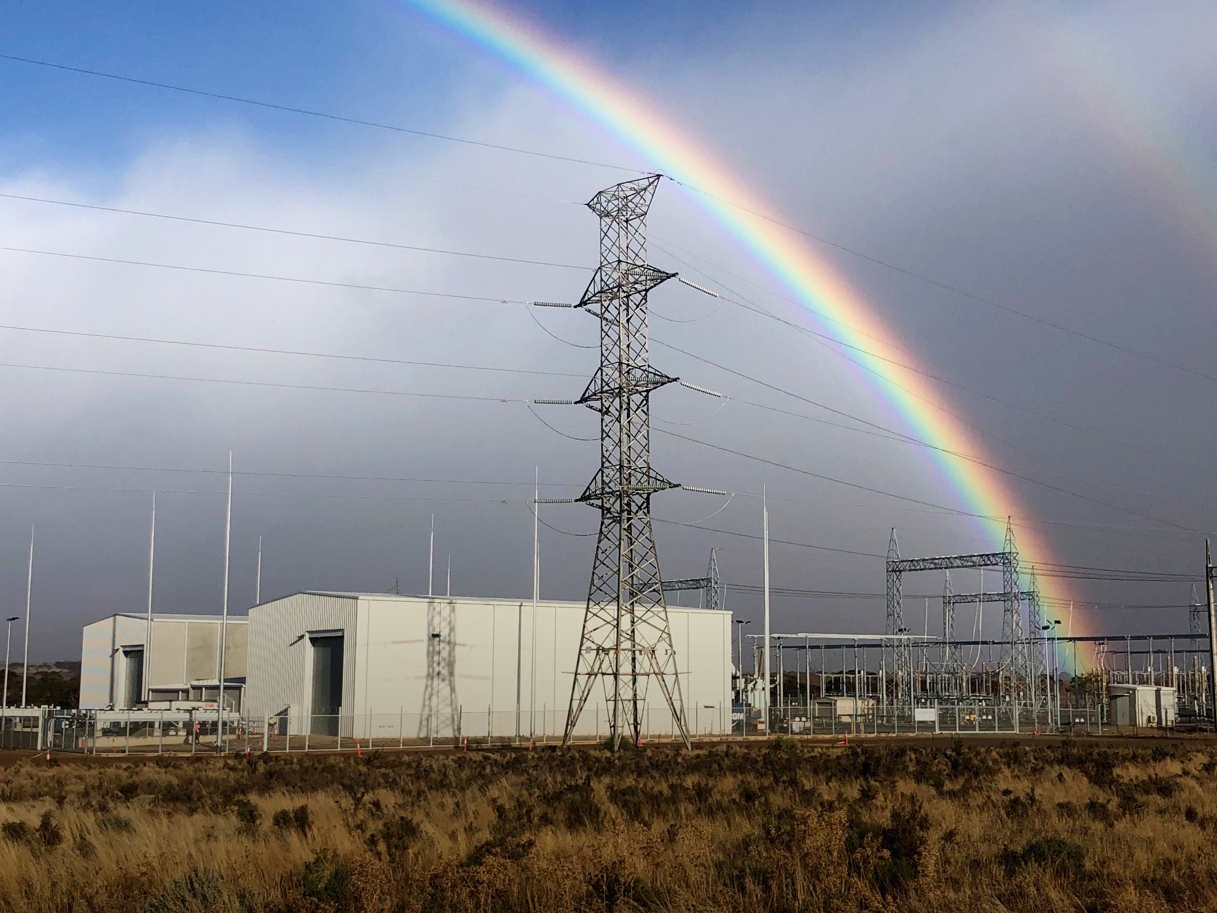 ElectraNet's substation in Robertstown