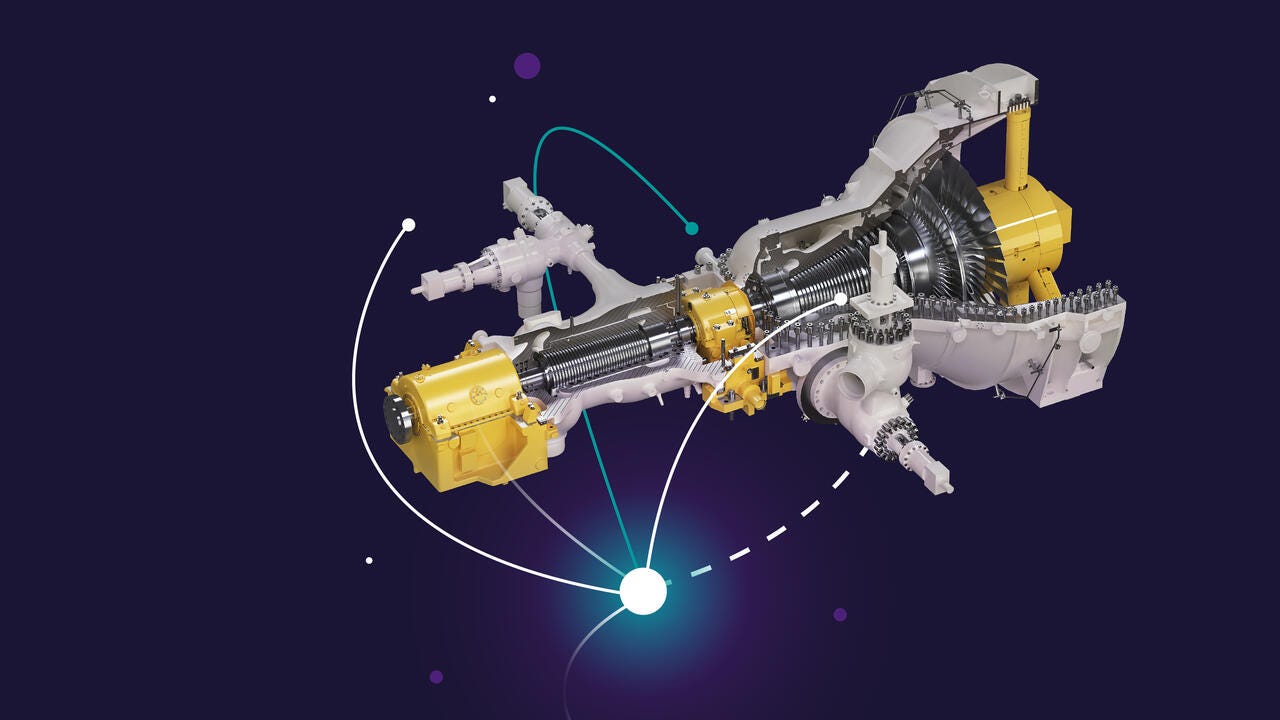 Key visual of IP-LP steam turbine