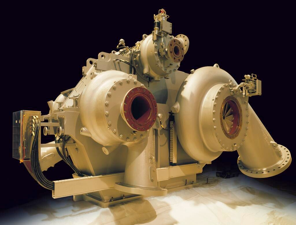 Integrally geared compressor