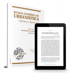 Rivista Giuridica di Urbanistica - Trimestrale di giurisprudenza, dottrina e legislazione