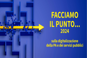 Riparte, il 13 marzo, "Facciamo Il Punto", la rassegna webinar dedicata alla digitalizzazione della PA e dei servizi pubblici! Il primo webinar è sul PNRR...