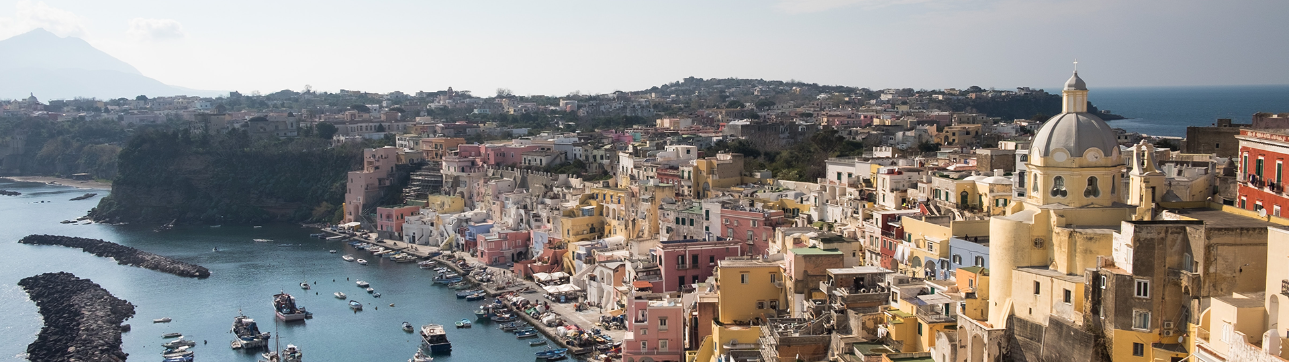 Panorama dell’isola di Procida