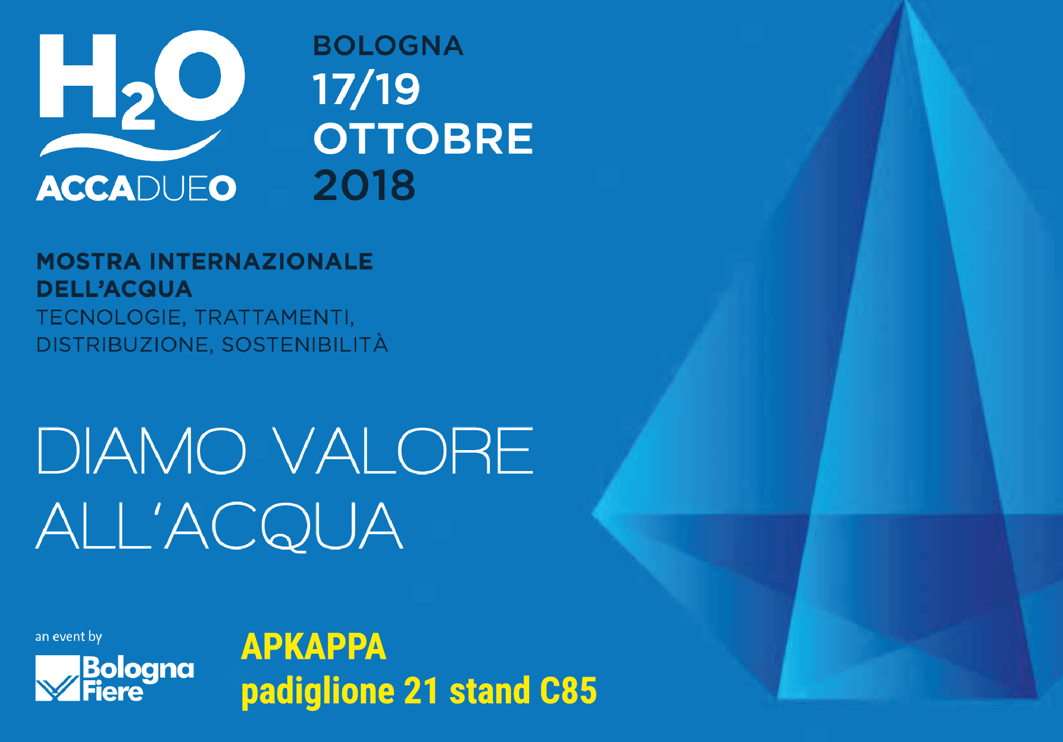 Water Smart Metering via NB-IoT: la vera novità in mostra ad ACCADUEO 2018