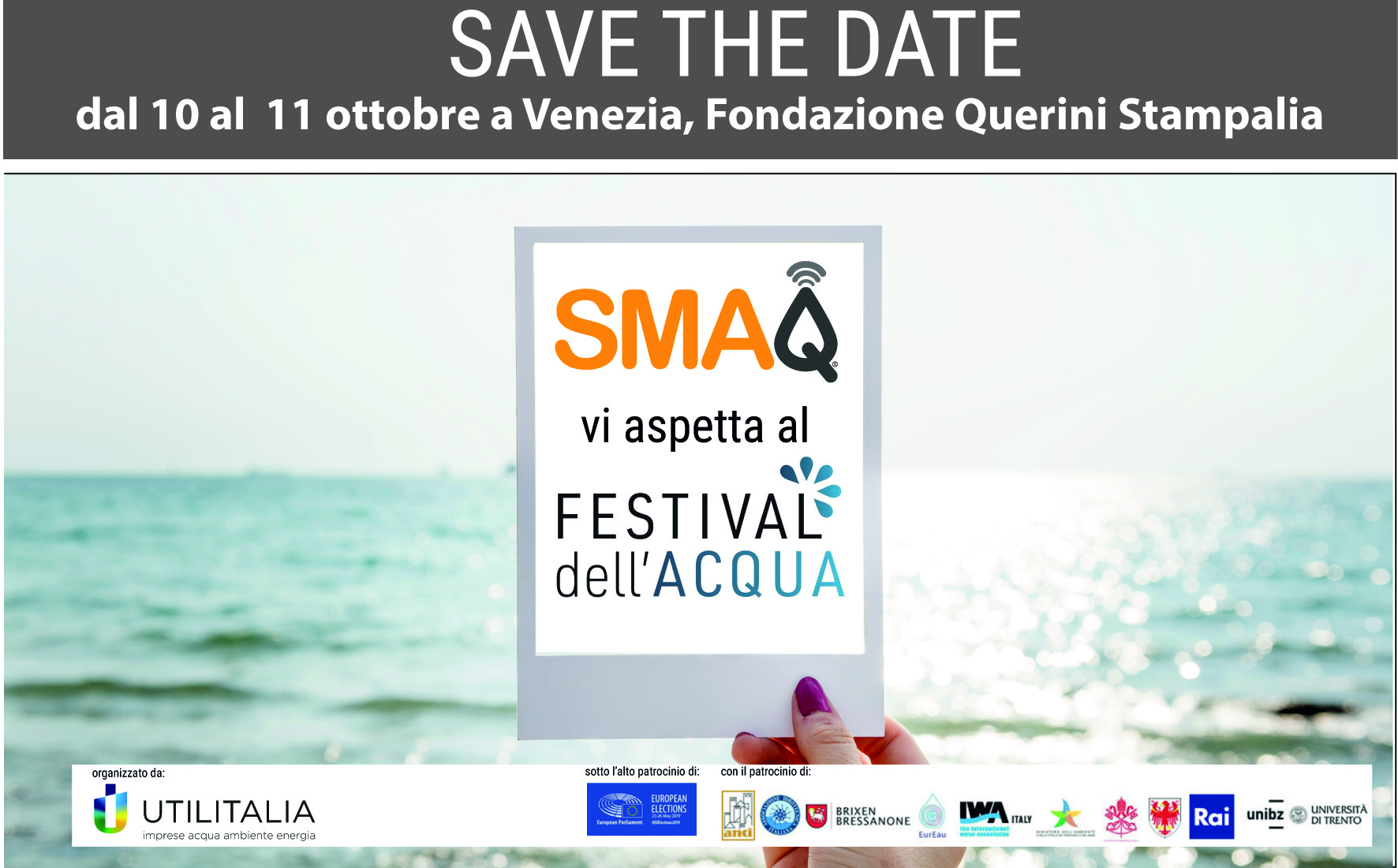 SMAQ al Festival dell’Acqua di Venezia