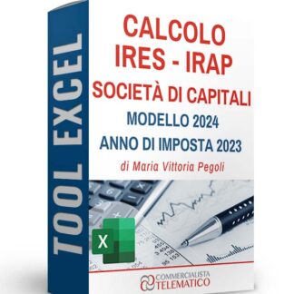 tool excel calcolo ires irap società di capitali