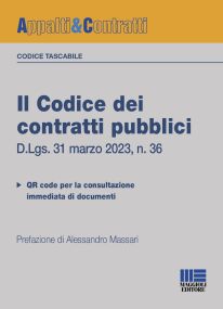Il Codice dei contratti pubblici - Versione tascabile