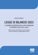 Legge di bilancio 2023 - eBook in pdf