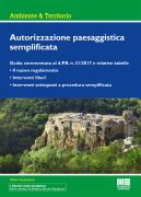 Autorizzazione paesaggistica semplificata – Agosto 2017