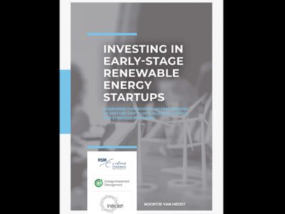 Research Report: Investing in Early Stage Renewable Startups