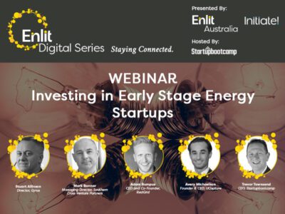 Webcast recording: Investing in Early Stage Energy Startups