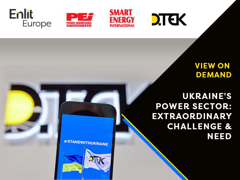 Webcast recording: Ukraine’s power sector: Extraordinary challenge & need