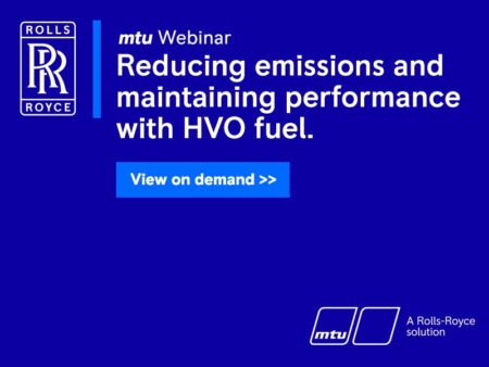 On Demand: HVO fuel for mtu power generation