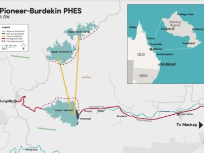 Queensland awards contracts for Pioneer-Burdekin pumped hydro project