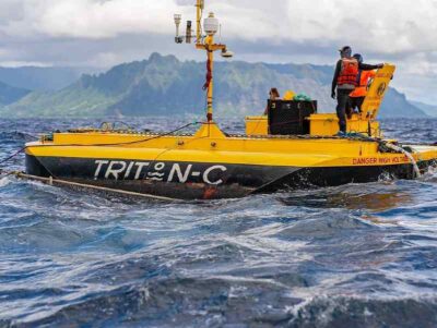 Oscilla Power launches demonstration scale Triton wave energy converter off Maine