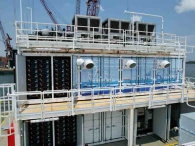 Space-constrained Singapore turns to floating energy storage