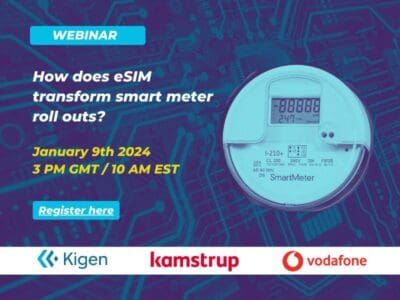 How does IoT with eSIM transform smart meter rollouts?