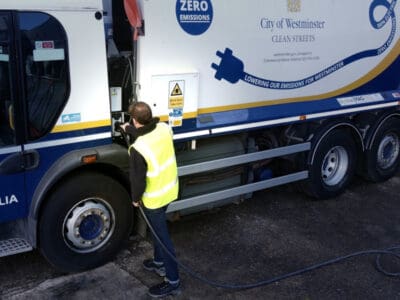 Waste collection trucks and data centre waste heat get boost in UK